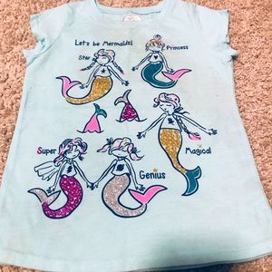 🌻Mermaid Tee- Size:5
